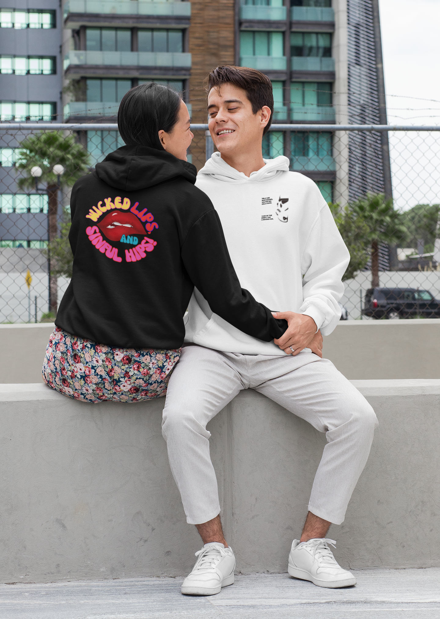 Wicked Lips & Sinful Hips Hoodie – Unisex, Super Soft, Stylish Colors