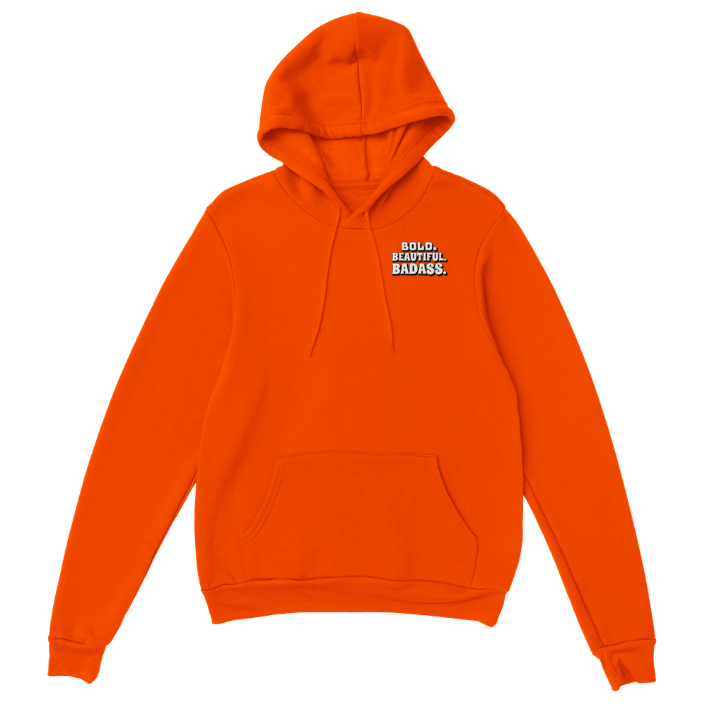 Bold.Beautiful.Badass. Heavy Blend Hoodie – Soft Cotton-Polyester Blend